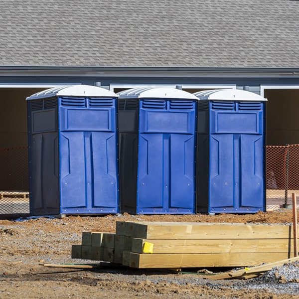 can i customize the exterior of the portable restrooms with my event logo or branding in Arkport